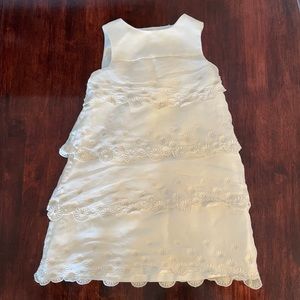 Janie and Jack Special Occasions ivory dress 2T
